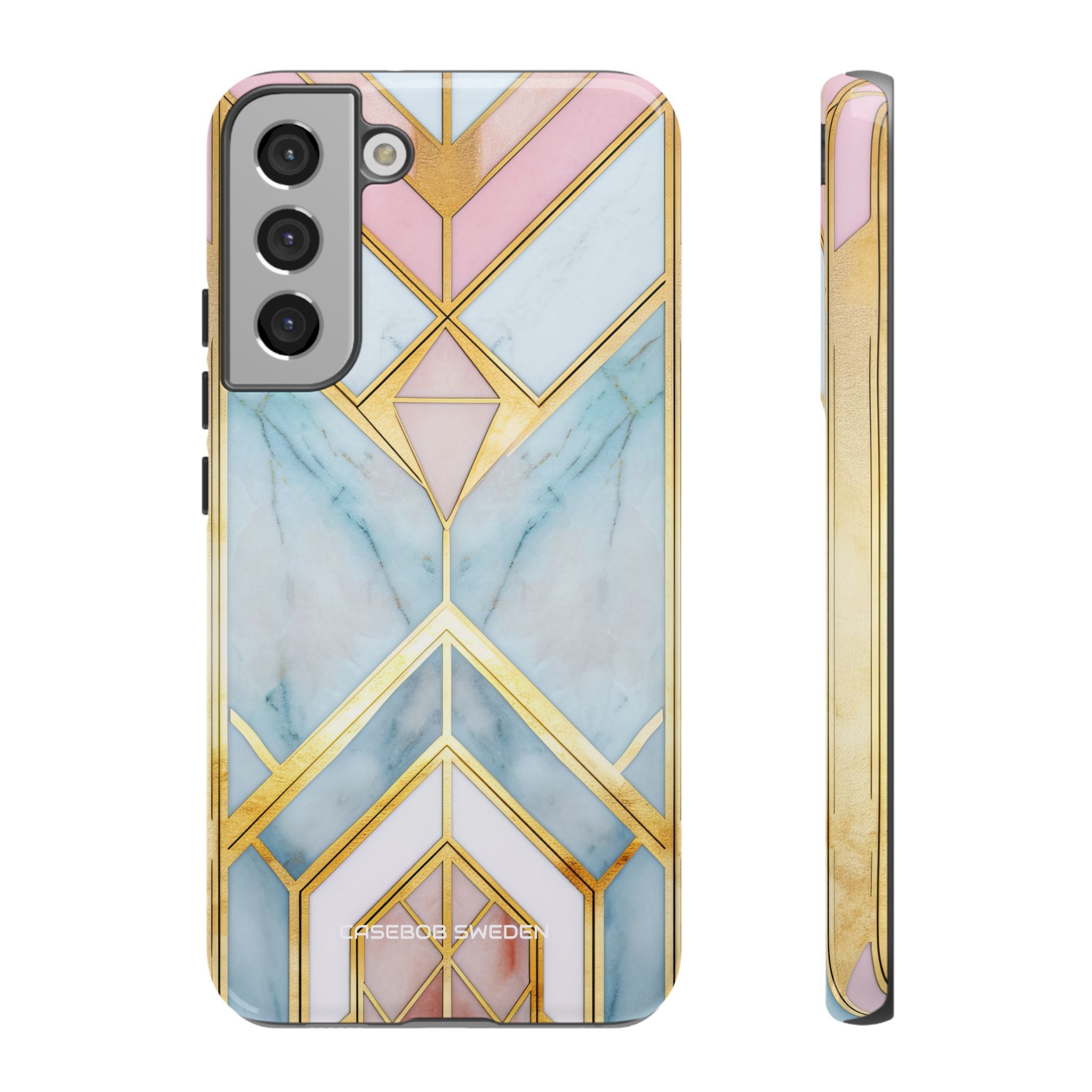 Gold Pink Art Deco - Tough Samsung S22 Phone Case