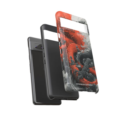 Zen Dragon Harmony Google Pixel 7 - Tough Phone Case