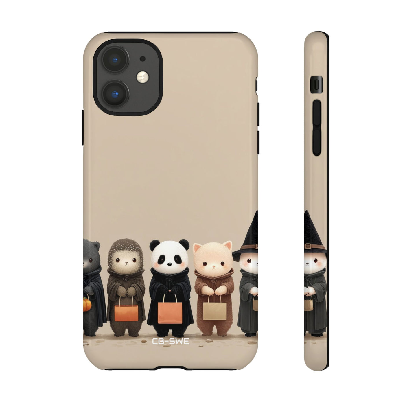 Whimsical Friends Gather - iPhone Case