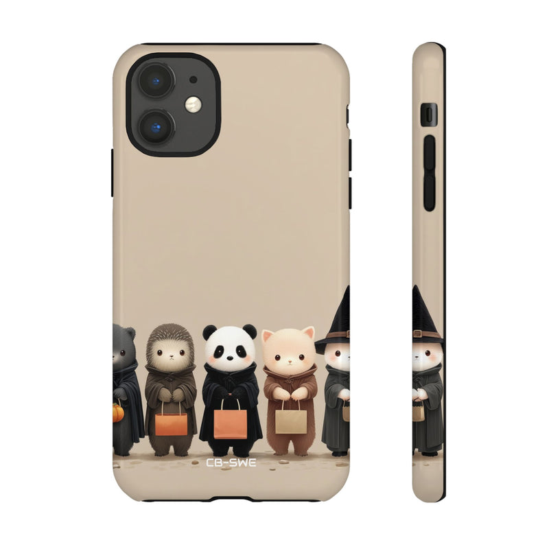 Whimsical Friends Gather - iPhone Case