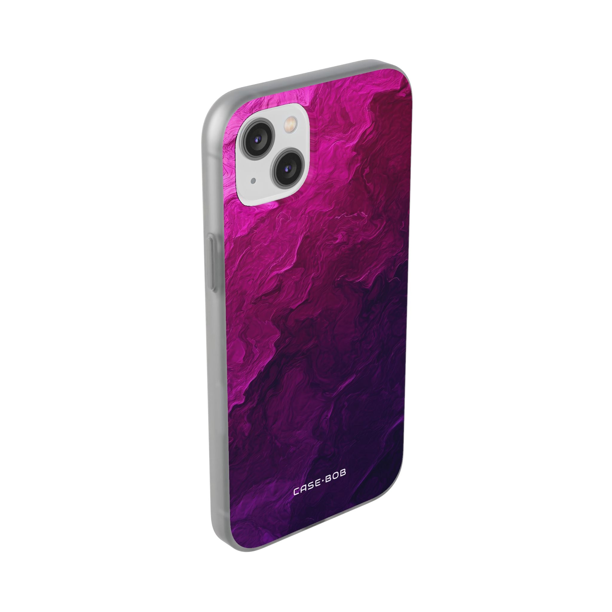 Violet Swirl iPhone 14 Plus Case - Soft