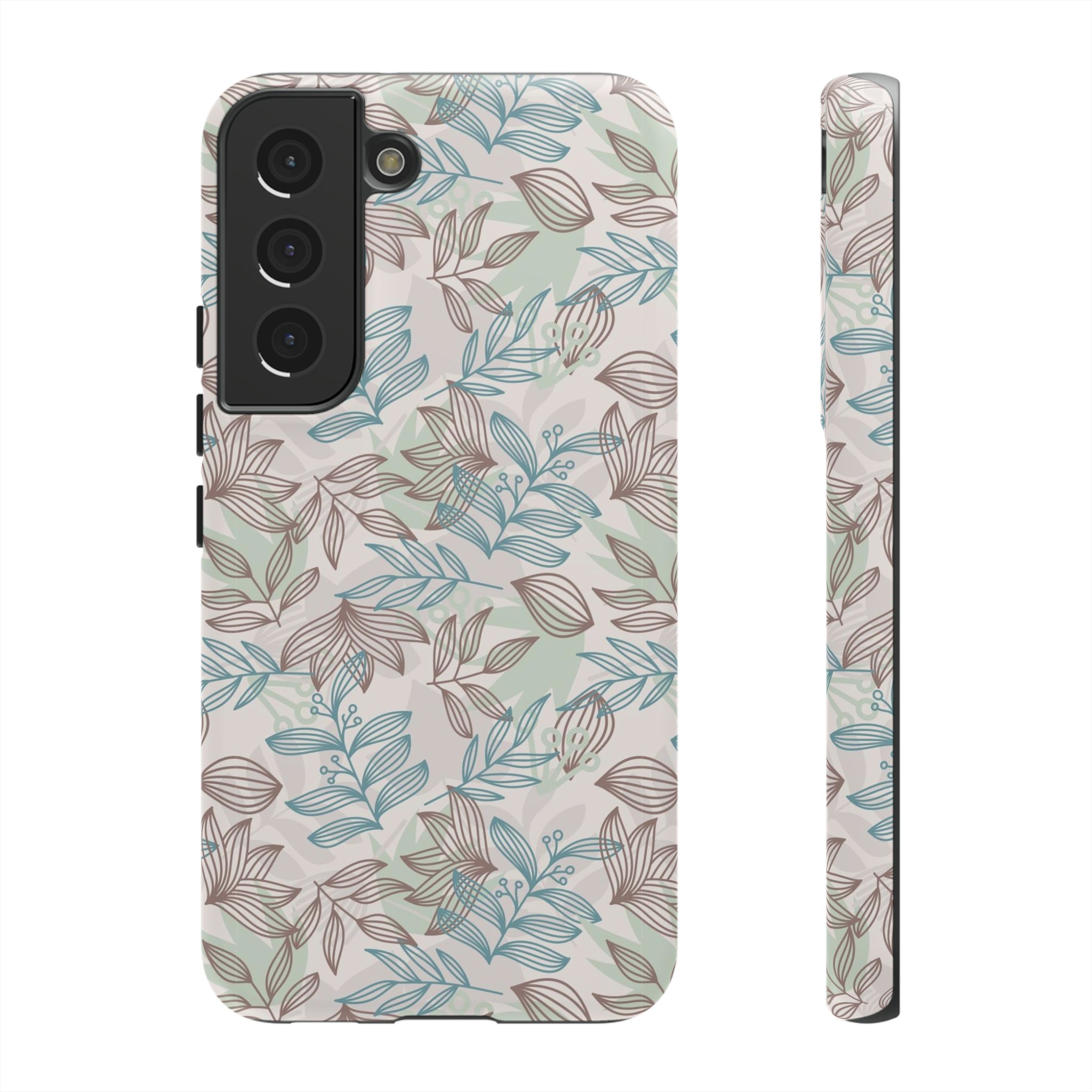 Minty Leaf - Protective Phone Case