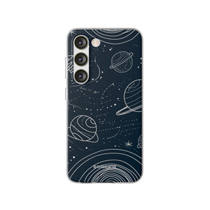 Cosmic Wanderer | Flexible Handyhülle für Samsung Galaxy