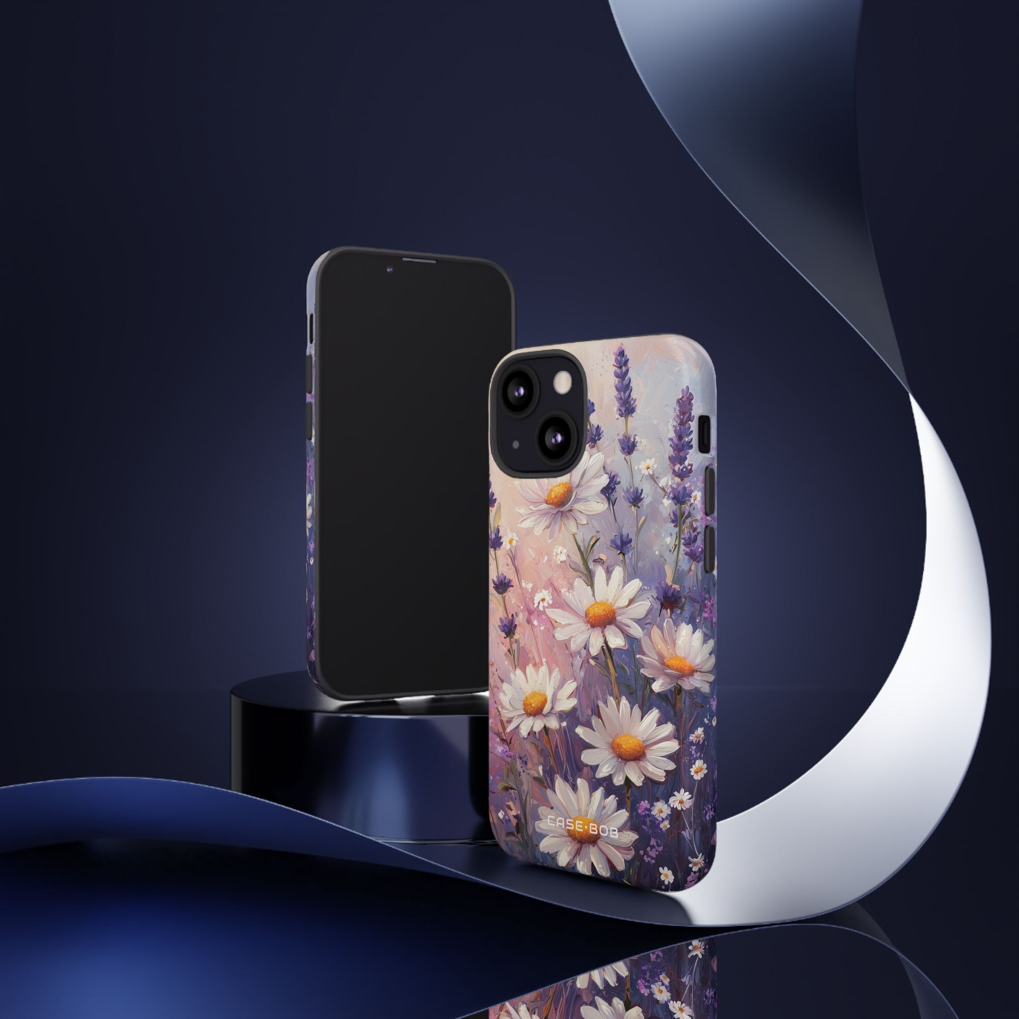 Daisy Lavender Bloom iPhone 13 Mini Case - Tough