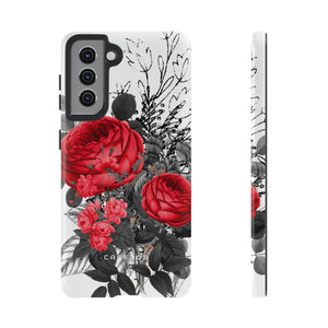 Roclops Gothic Flower - Protective Phone Case