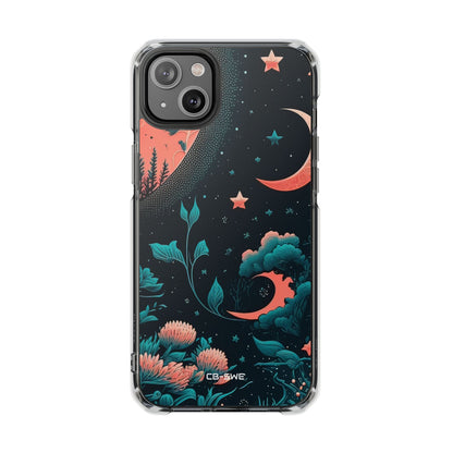 Cosmic Floral Dreams iPhone Case - Impact