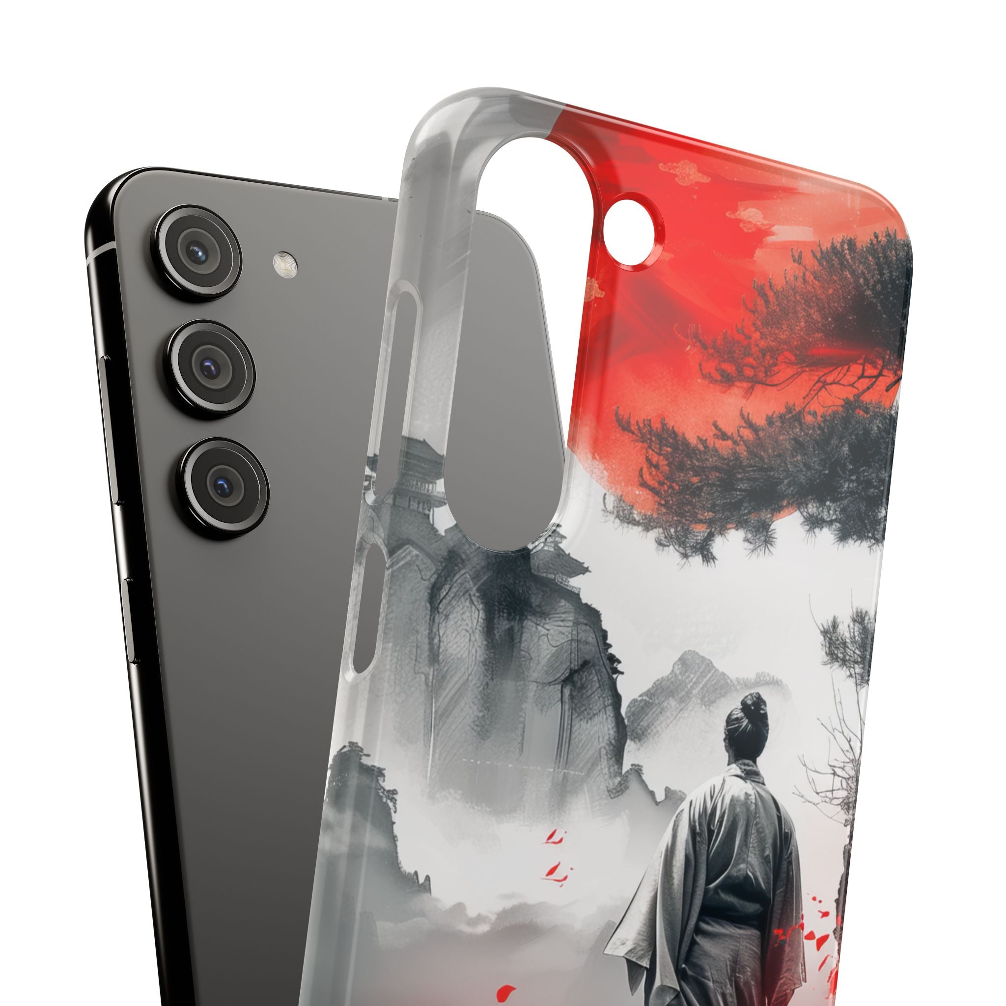 Zen Harmony: Japanese Serenity in Motion Samsung S23 - Slim Phone Case