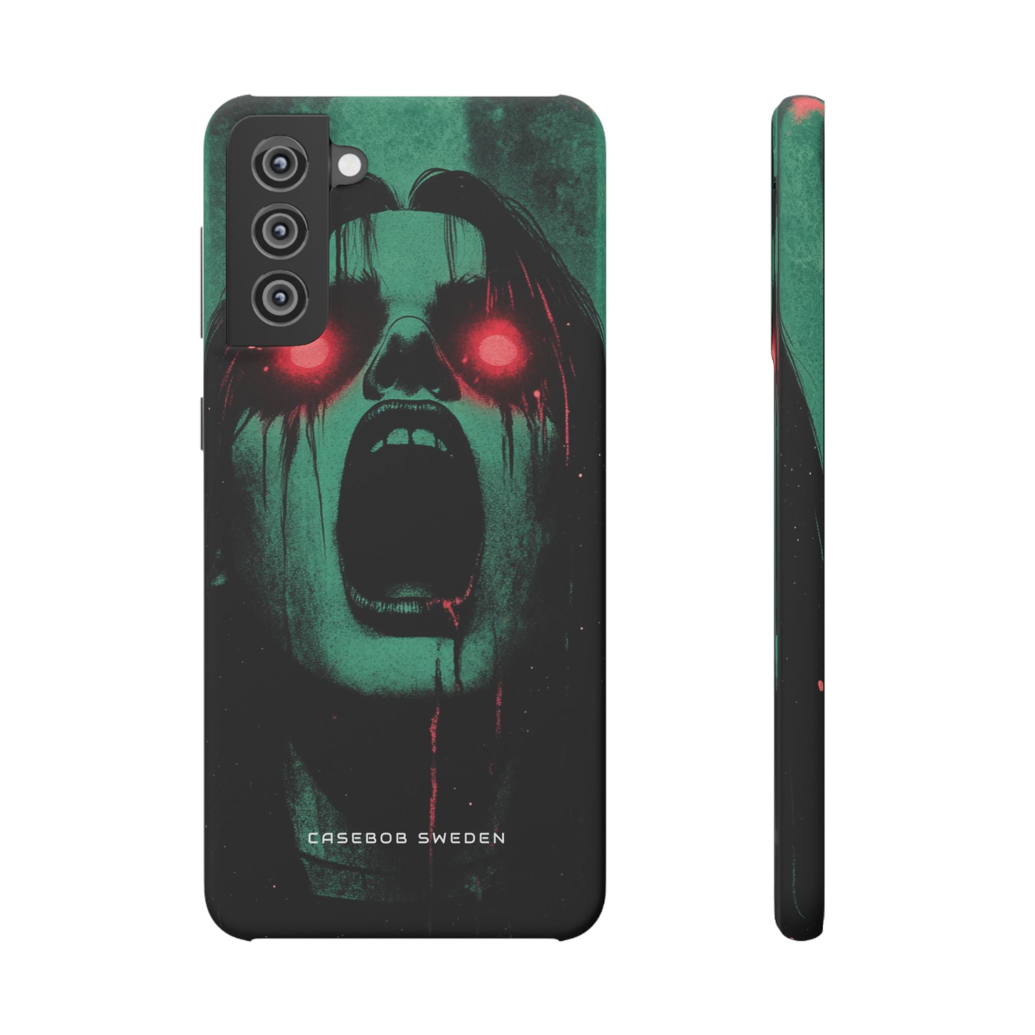 Haunting Glow of Gothic Eyes Samsung S21 - Slim Phone Case