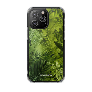 Pantone Greene Design | Handyhülle für iPhone (Clear Impact Case – magnetisch)