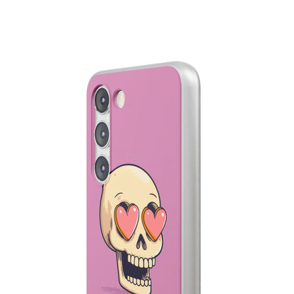 Heart Eyed Skull Samsung S23 Case - Soft