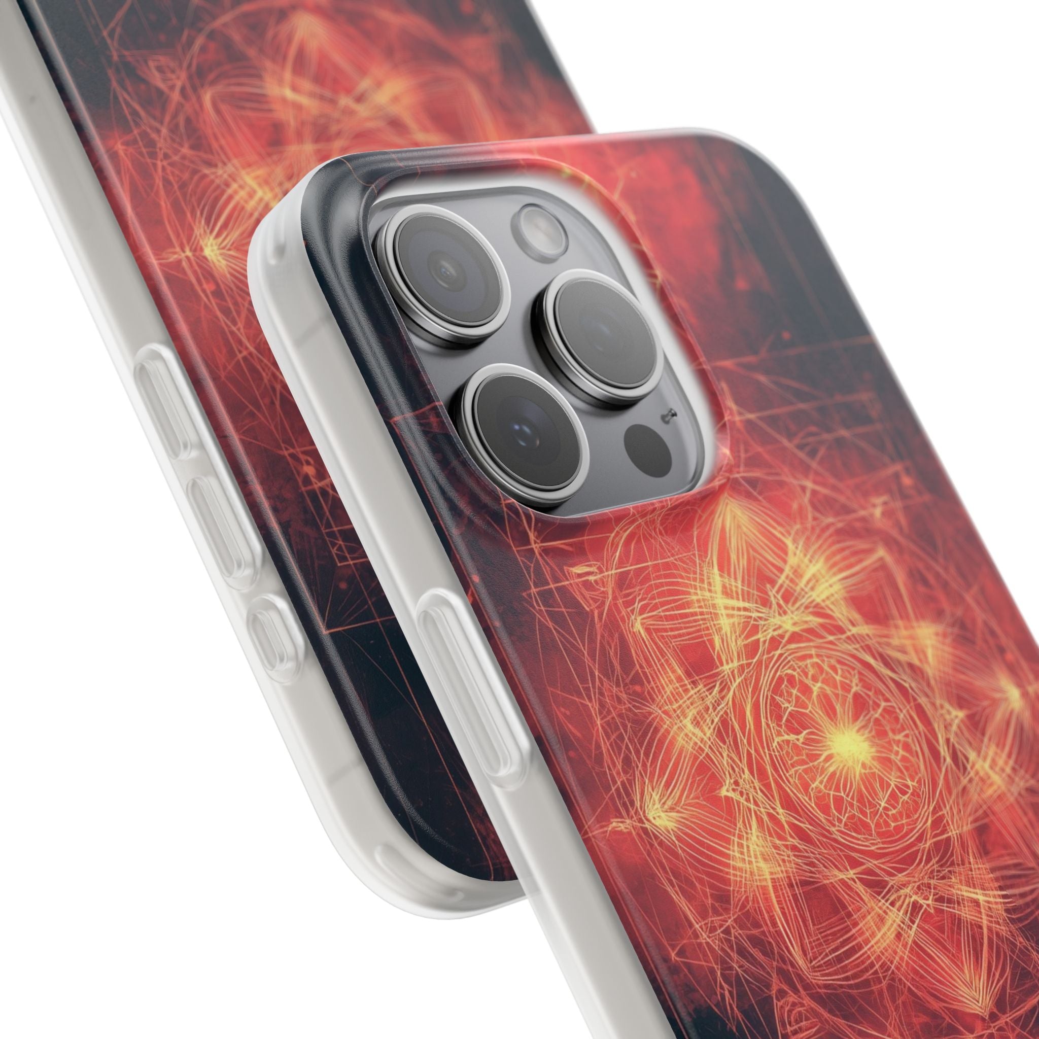 Radiant Mandala iPhone 15 Pro Max Case - Soft