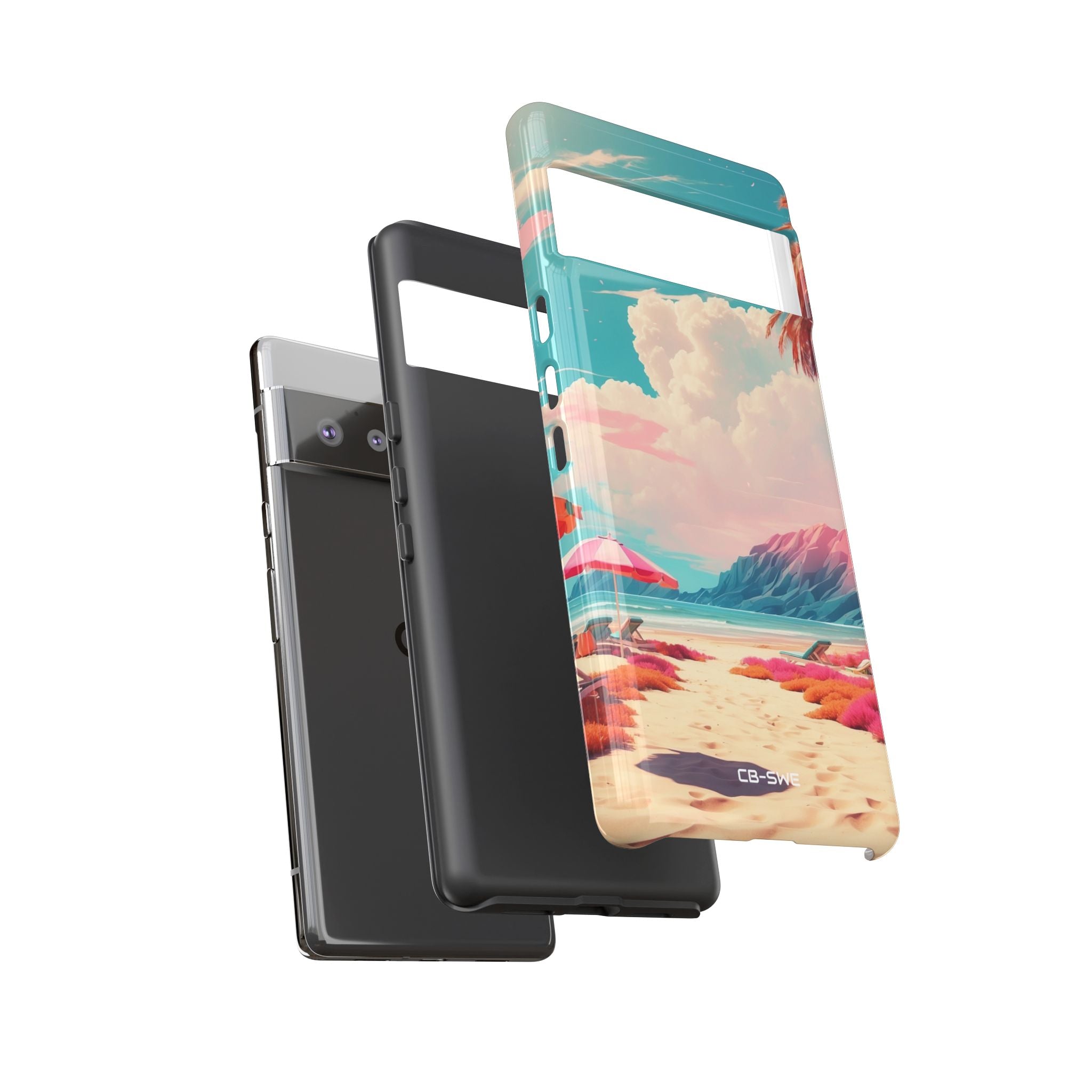 Vibrant Umbrellas Stand - Google Pixel Case