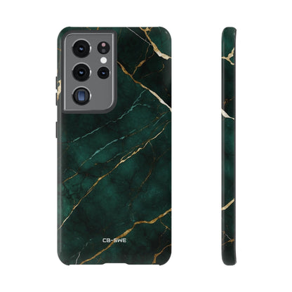 Emerald Veins Flow - Samsung Case
