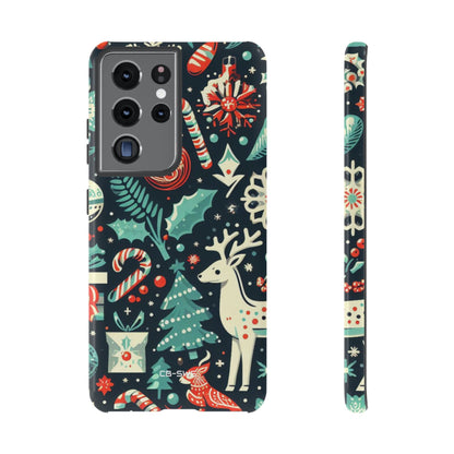Festive Snowflakes Dance - Samsung Case