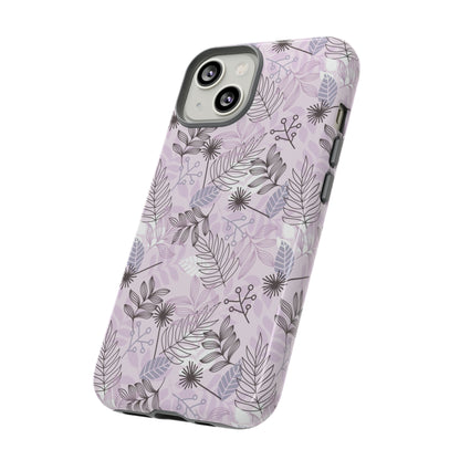 Purple Leaf - Protective Phone Case