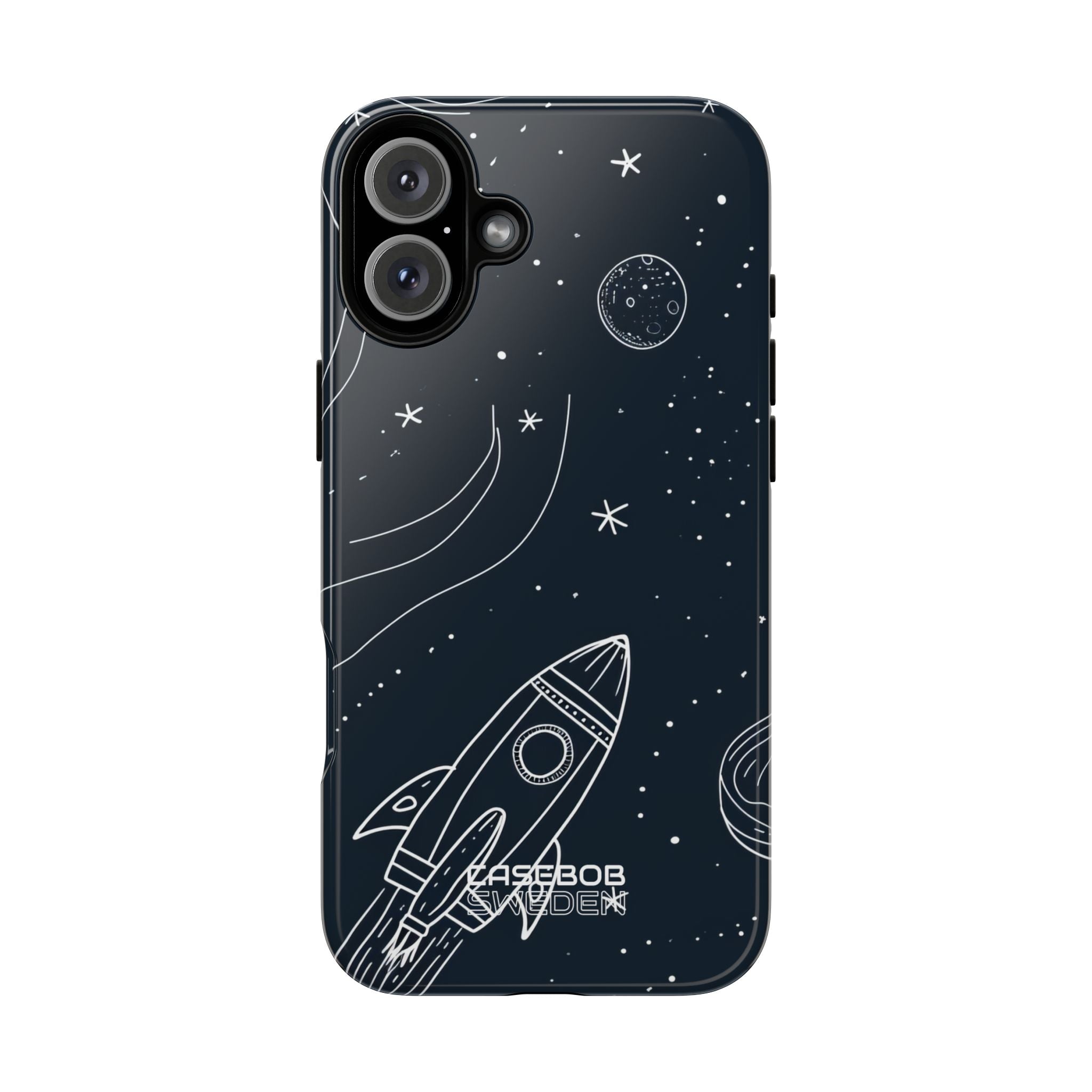 Cosmic Rocket Drift iPhone 16 - Tough