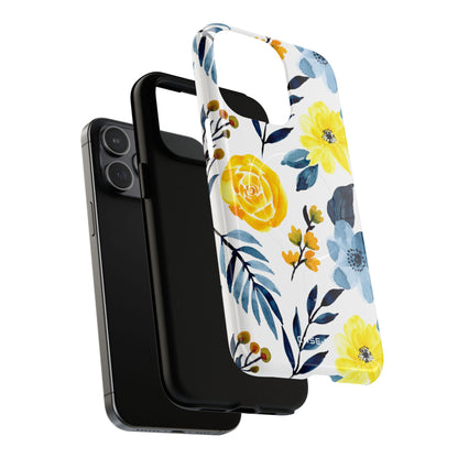 Golden Bloom iPhone 15 Pro Max Case - Tough+