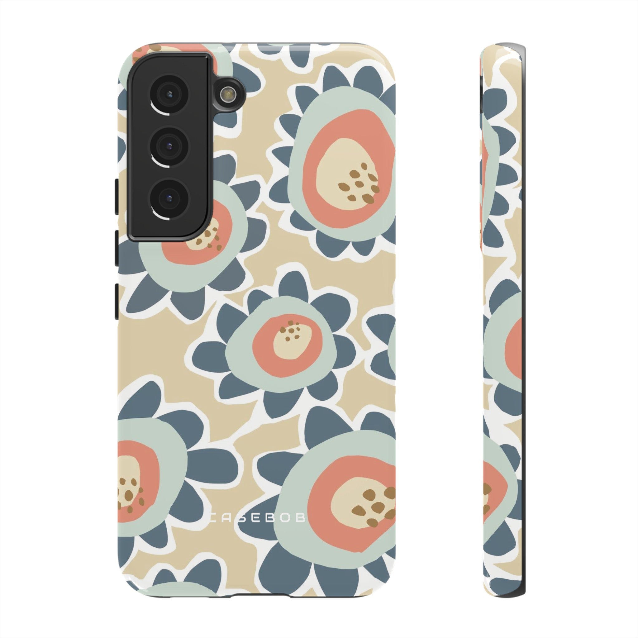 Pastel Happy Flower Phone Case - Protective Phone Case