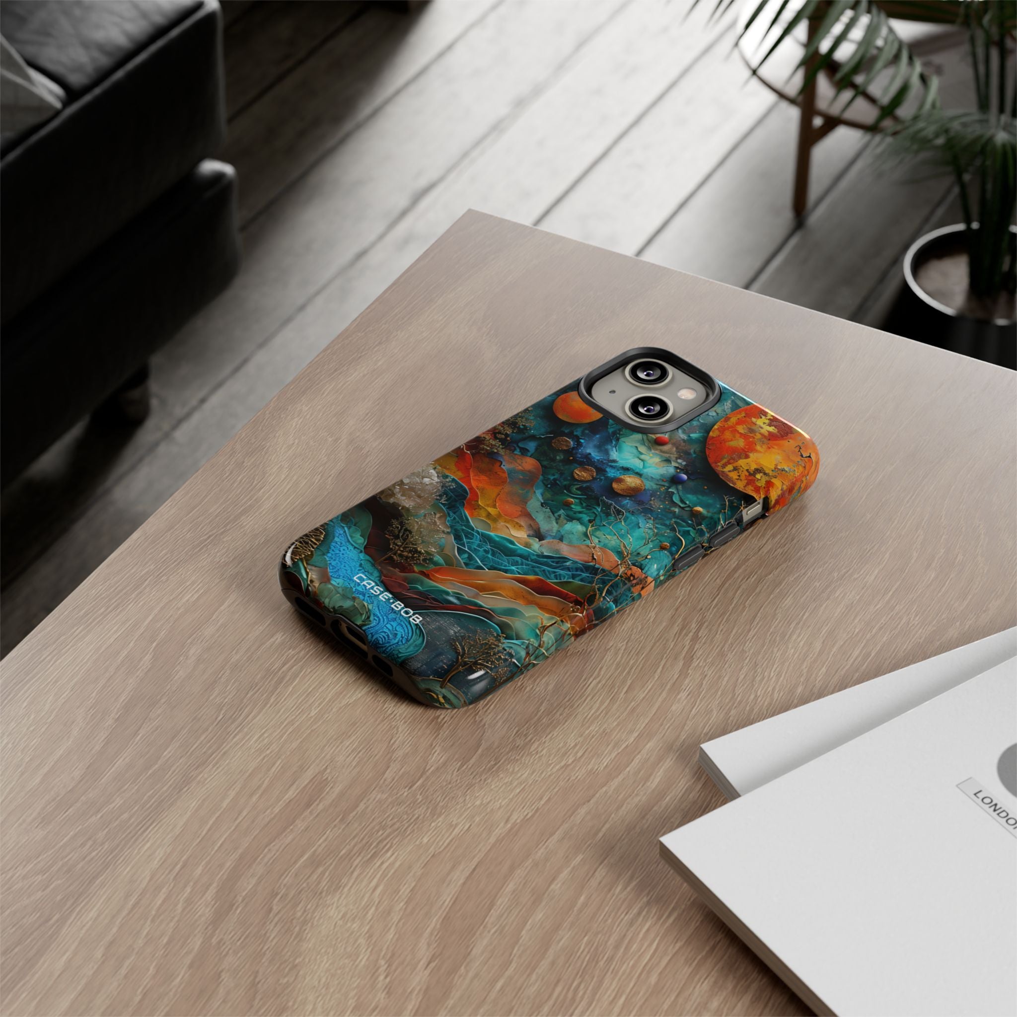 Celestial Ember iPhone 14 Case - Tough