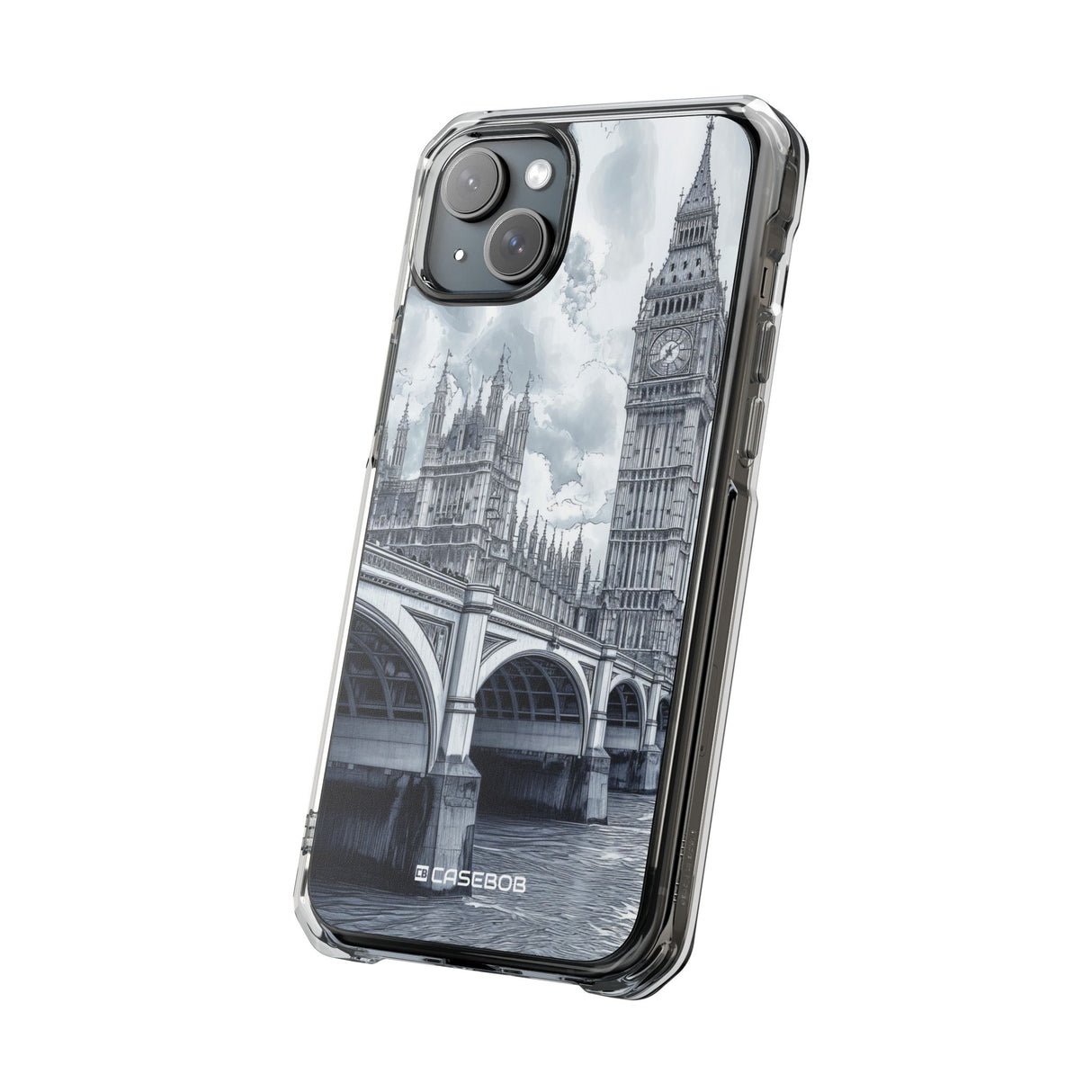 Timeless Icon - Phone Case for iPhone (Clear Impact - Magnetic)