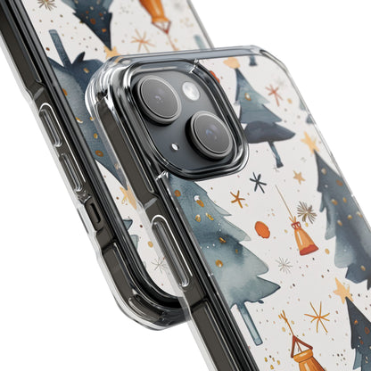 Christmas Trees Dance iPhone Case - Impact