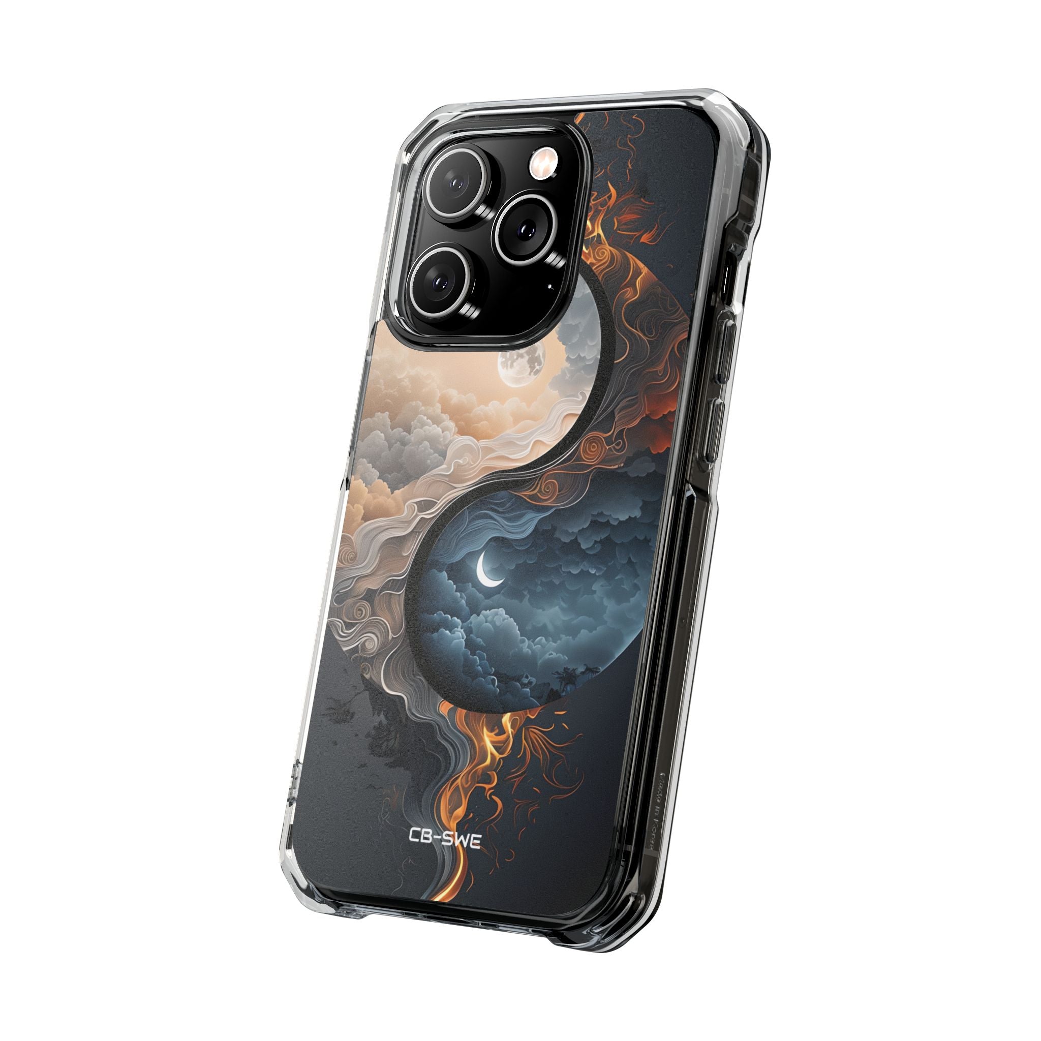 Moonlit Elemental Harmony iPhone Case - Impact