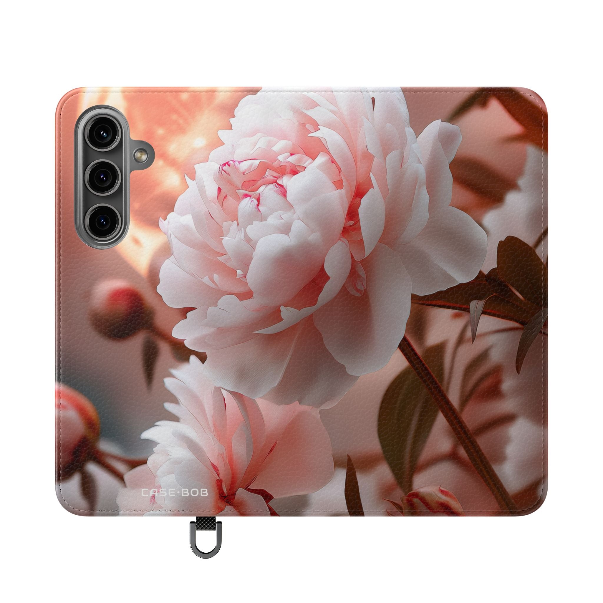 Peony Moonlight - Samsung S24 Case - Wallet