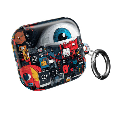 Sininen katse mosaiikki - AirPods Case