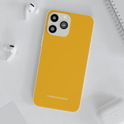 Amber Yellow - Flexi iPhone 13 Phone Case