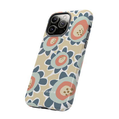 Pastel Happy Flower Phone Case - Protective Phone Case