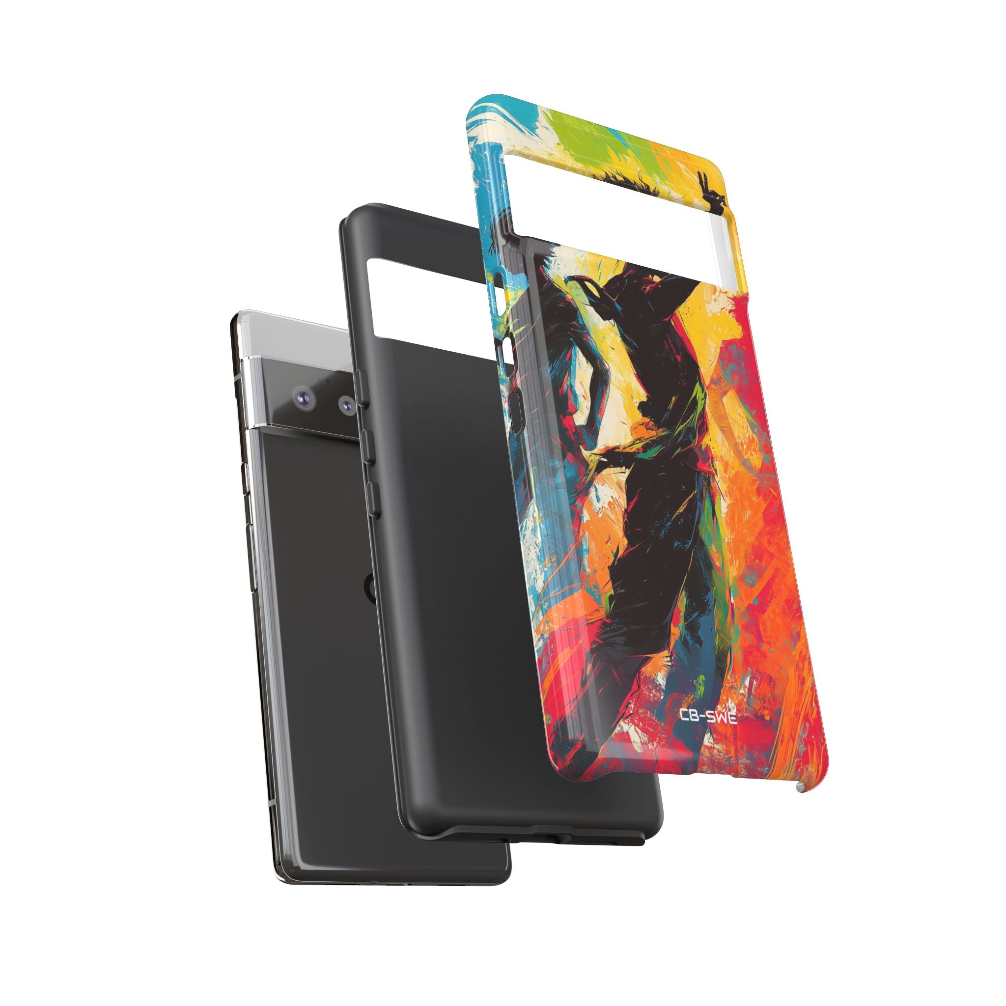 Figures Dance Wildly - Google Pixel Case