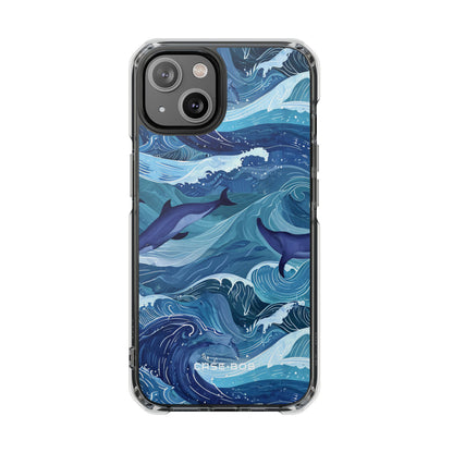 Dolphin Waves iPhone 14 Case - Impact