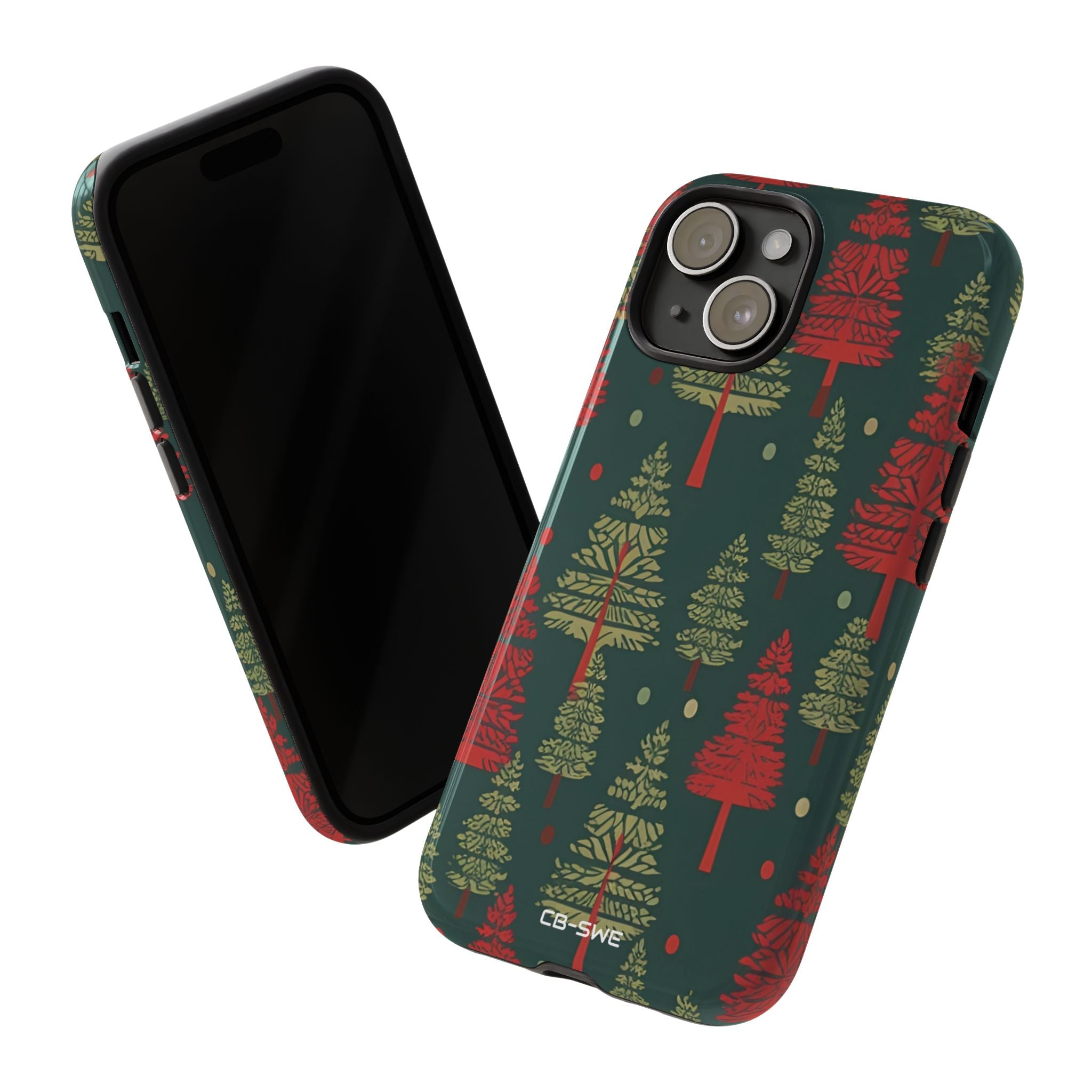 Trees Dance Playfully - iPhone Case