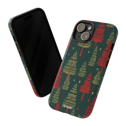 Trees Dance Playfully - iPhone Case