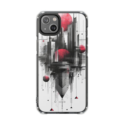 Cyber Gridscape - Phone Case for iPhone