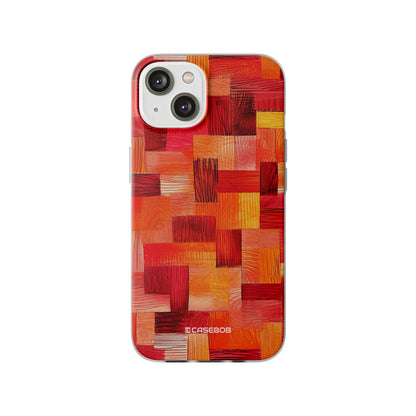 Warm Tone Pattern | Phone Case for iPhone (Flexible Case)