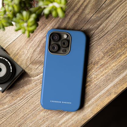 Dodger Blue iPhone 15 - Tough Phone Case