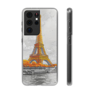 Autumnal Parisian Glow | Flexible Phone Case for Samsung Galaxy