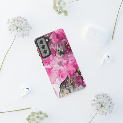 Vibrant Pink Swirls - Samsung Case