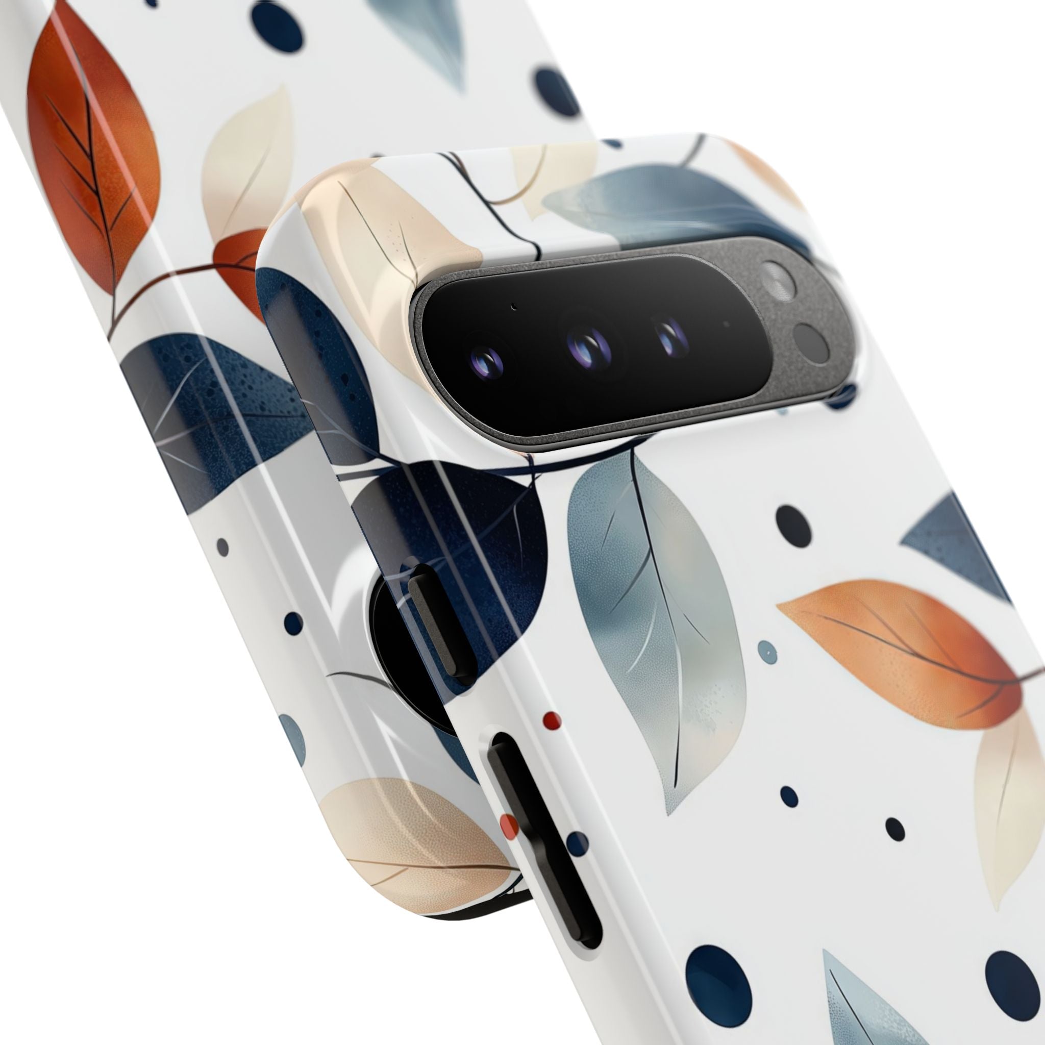 Leaves And Circles - Google Pixel Case
