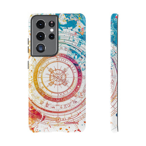 Astrological Wheel Wonders - Protective Phone Case