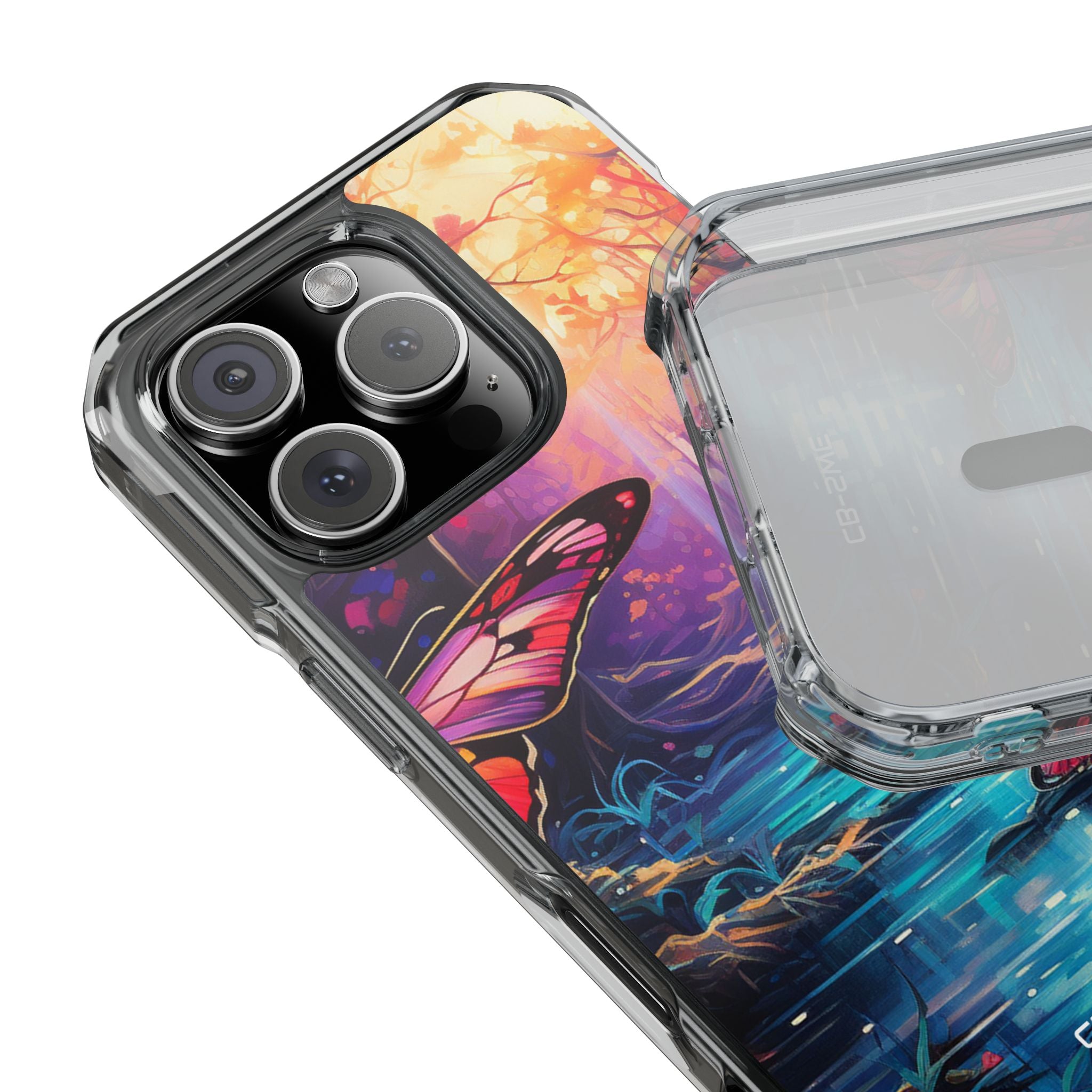 Enchanted Butterfly Forest iPhone Case - Impact