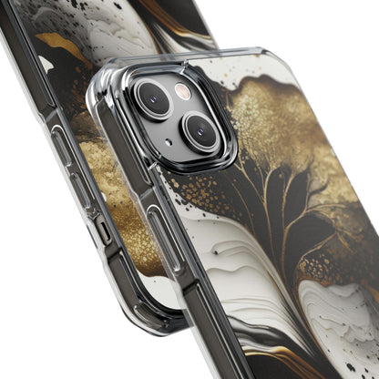 Gold Swirl Elegance iPhone Case - Impact