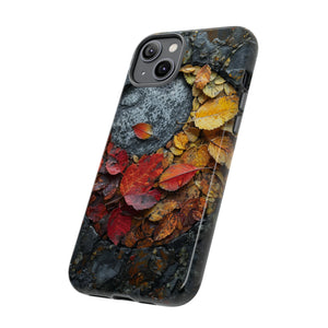 Autumn Peace Leaf Sign - Protective Phone Case