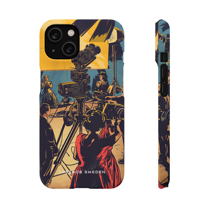 Golden Era Cinematic Spotlight iPhone 14 - Slim Phone Case