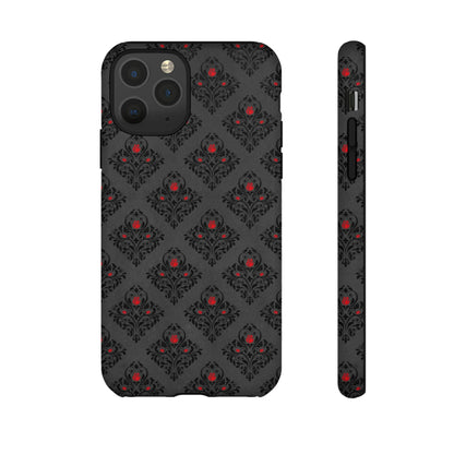 Pixrose Gothic Flower - Protective Phone Case