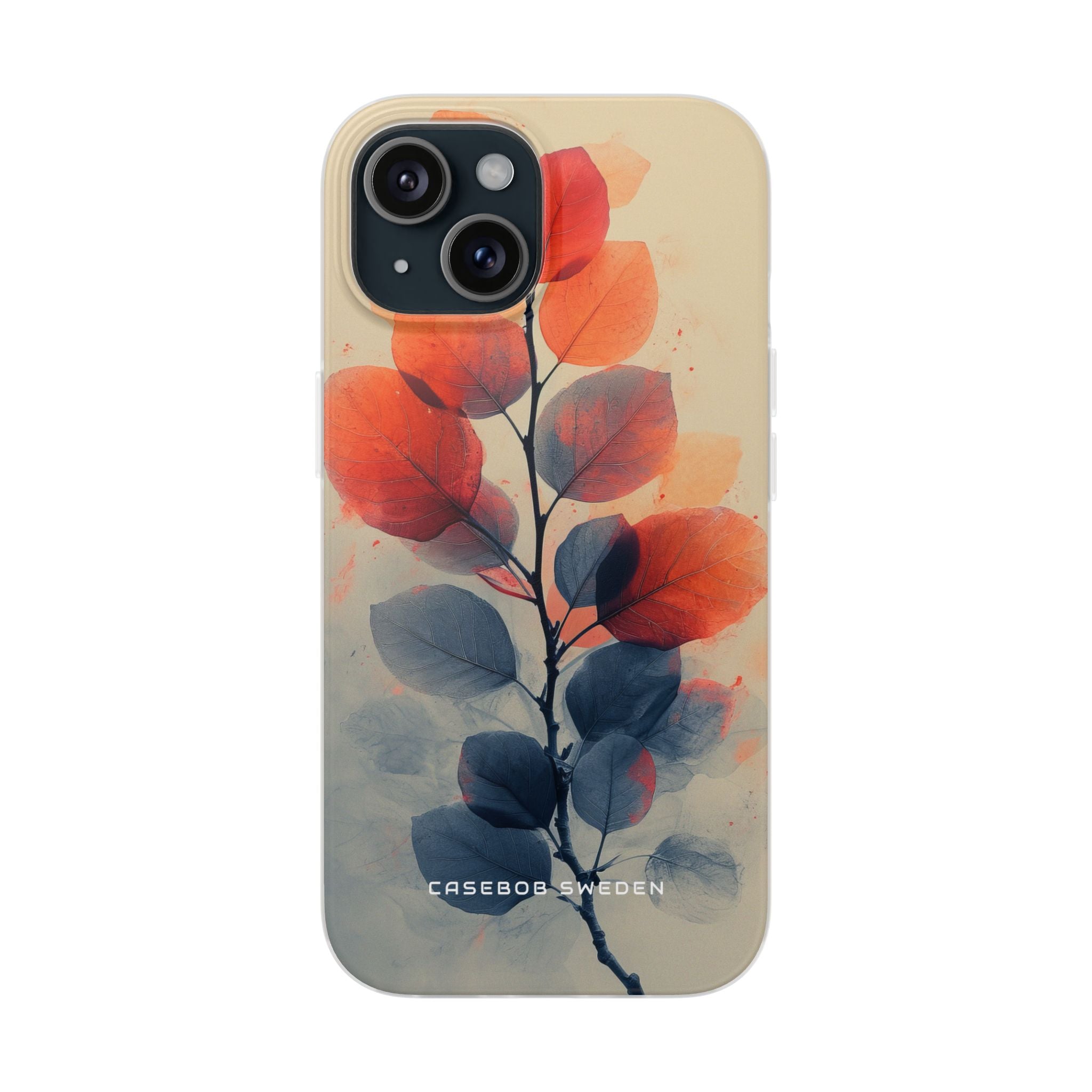 Ethereal Leaf Harmony iPhone 15 - Flexi Phone Case