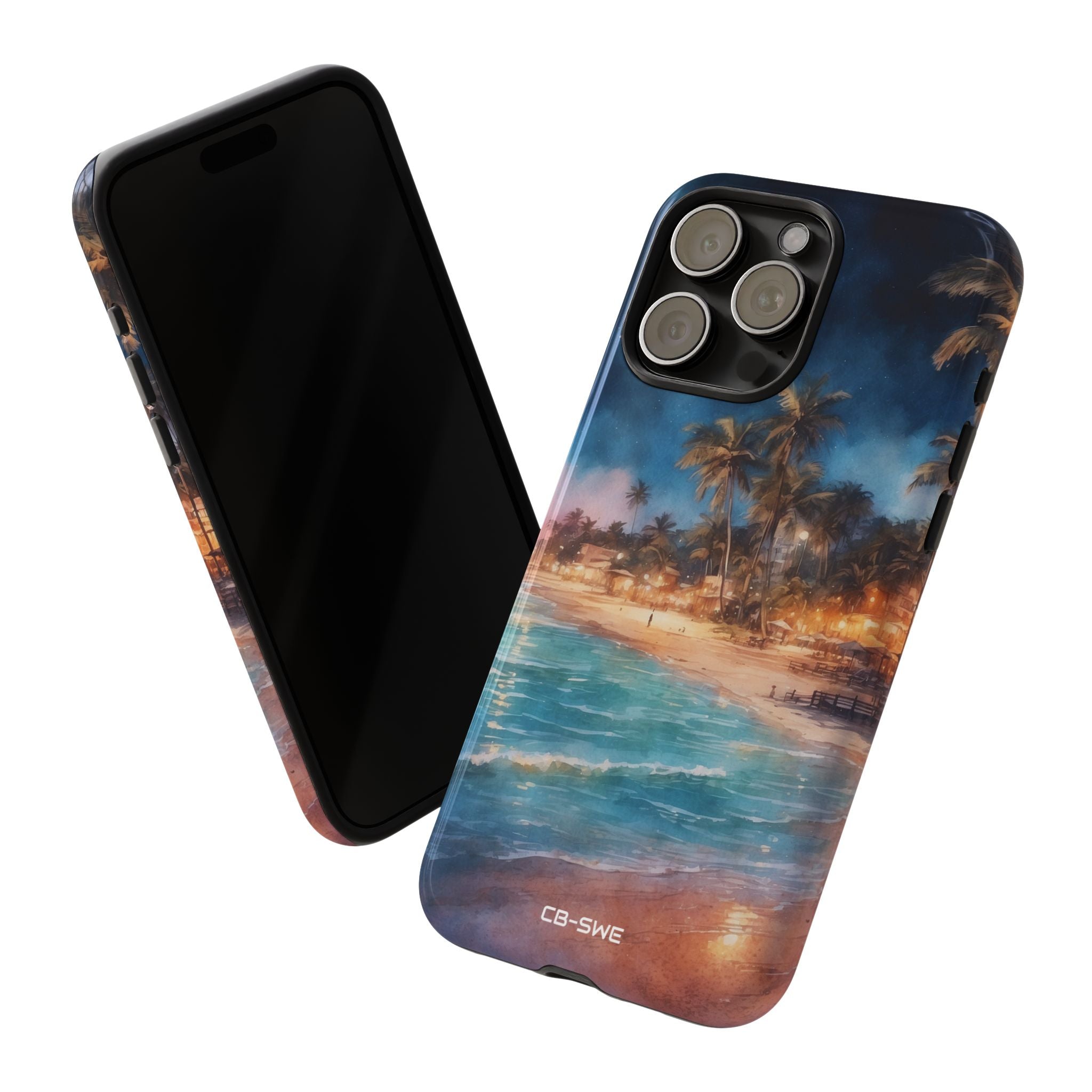 Moonlight Dances Water - iPhone Case