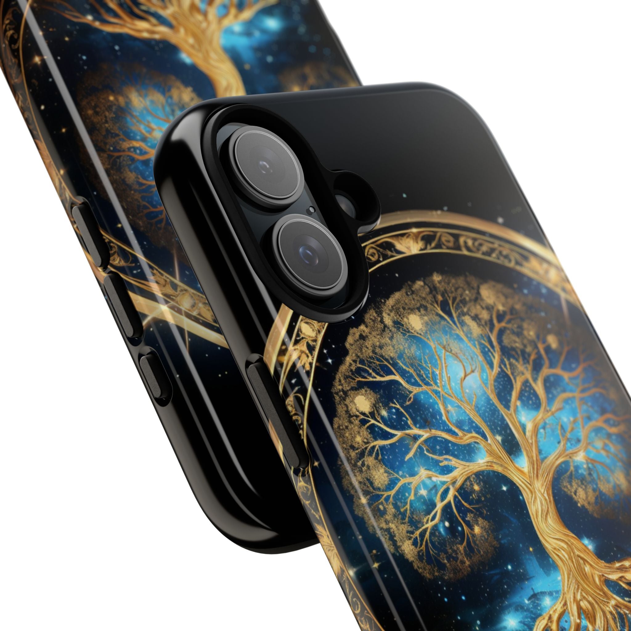 Cosmic Tree Radiance - iPhone Case