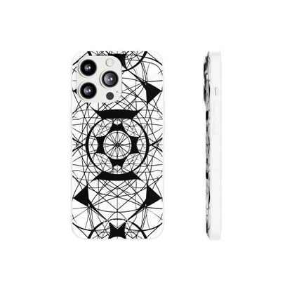 Geometric Hypnosis | Flexible Phone Case for iPhone